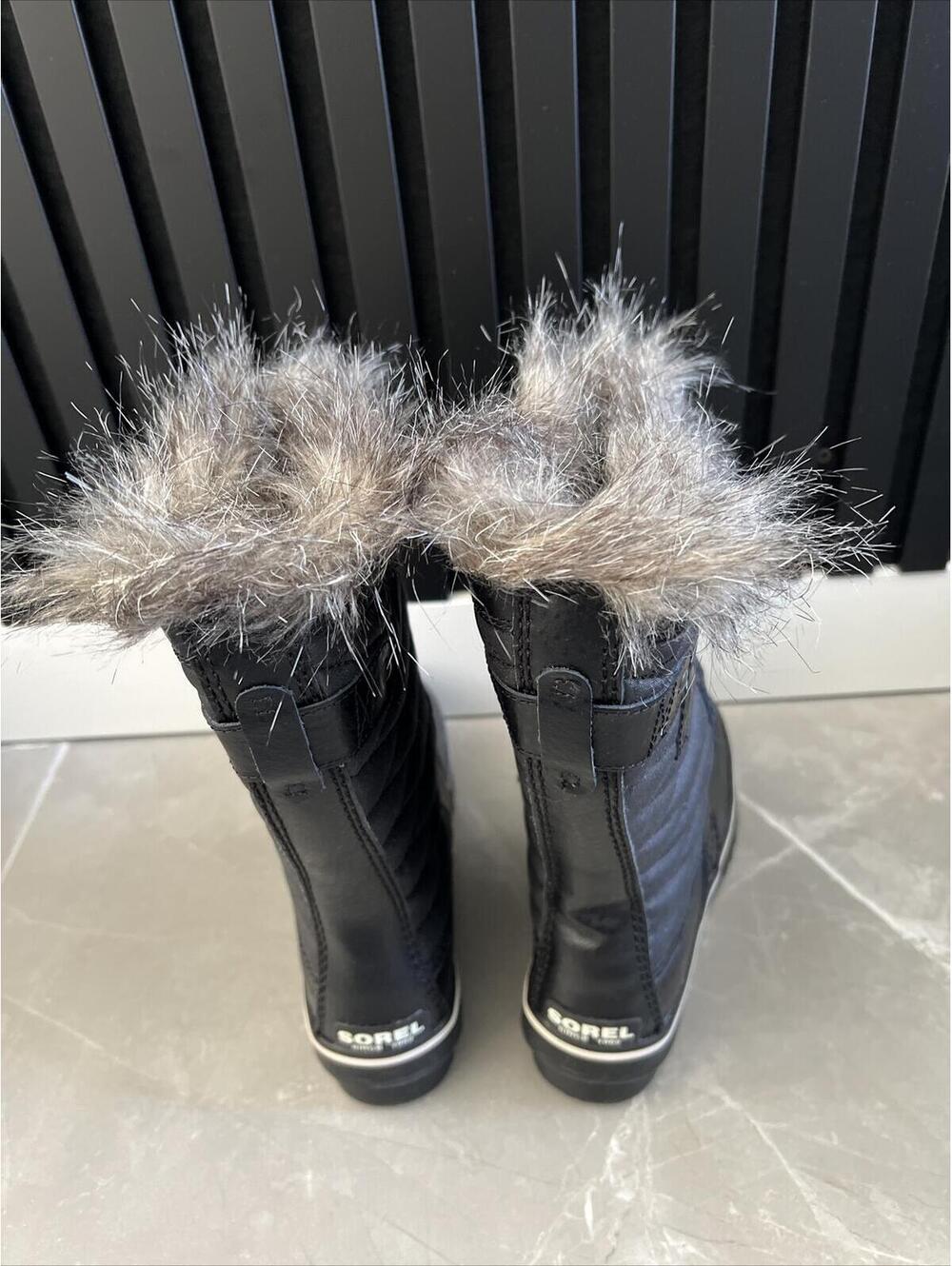 SOREL $190 Tofino II Size 5 Black Women’s Winter Snow Boots NWT - Picture 3 of 5